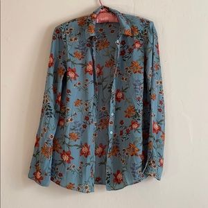 Floral Button Up Shirt
